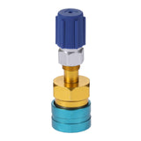 Aupoko R1234YF to R134A Low Side Quick Coupler, R1234YF Low Side Quick Coupler, R12 to R134A Hose Adapter Fitting Connector for 
