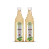 Jiva Amla Juice 1L(Pack of 2) | 100% Pure & Natural | Helpful In Digestion | Enhance Skin, Hair & Eye