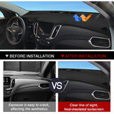 Cartist Custom Fit for Dash Cover Mat Chevy/Chevrolet Equinox 2018-2022 2023 Accessories Dashboard Cover Nonslip Dashboard Mat P