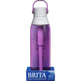 Brita 26 Ounce Premium Filtering Water Bottle with Filter BPA Free Orchid