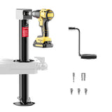 FZZD 5000 lbs A-Frame Trailer Jack, 20-24V Cordless Drill Compatible, 23 Lift, for Utility,RVs