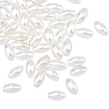 NBEADS 46-51 Pcs Natural Freshwater Pearl Beads, Rice Shaped Polished Pearls Spacer, Natural Pearl Loose Beads for DIY Crafts Ma