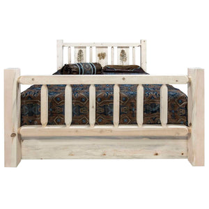 Montana Log Collection Wood Homestead Twin Storage Bed Mwhcsbtvlzpine