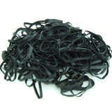 Black High Heat UV Resistant #64 Platinum Rubber Crepe Band Made in USA (3 1/2 x 1/4) Large Premium Fishing/Angler Rubberbands