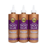 Aleenes 3 Pack, 8 oz Tacky Glue, 8 FL OZ, Original Version 3 Count