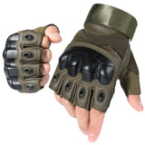 WTACTFUL Tactical Gloves for Men, Summer Motorcycle Cycling Motorbike Driving Riding Hunting Outdoor Work Fingerless Half Finger