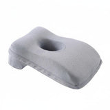 Heavenglow Breathable Memory Foam Rest Pillow Ergonomic Office Rest Pillow For Students, Light Gray|Travel | Travel Accessories 