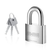 KAWAHA 41/50KD-3SK 2 inch (50mm) High Security Padlock with Key for Indoor and Outdoor Use (SUS304 Stainless Steel, Heavy Duty, 