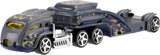 Hot Wheels Super Rigs, Toy Transporter Truck & Toy Car In 1:64 Scale (Styles May Vary)
