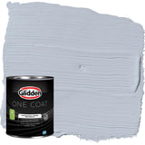 Glidden Interior Paint + Primer: Blue/Blue Dolphin, One Coat, Eggshell, 1-Quart