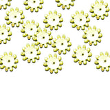 The Design Cart Assorted Flower Shaped Sequins Ntc1104117, 500 Grams, 8 mm Sequins for Embroidery Work, Jewellery Making, Design