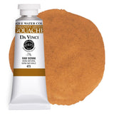DA VINCI PAINTS Professional Artist Gouache Paint, Raw Sienna, 37mL