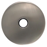 Corla 4 Modern Oversized Shower Arm Flange | Universal Replacement Escutcheon Cover Plate (Brushed Nickel) -Used