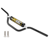 Universal 7/8 22mm Dirt Pit Bike Handlebars with Crossbar, Foam Pad-Black
