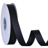Ribest Black Grosgrain Ribbon for Gift Wrapping Crafts Hair Bows, 5/8 Inch ?25 Yards