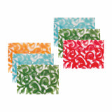 Polen 6 Pcs Button File Folder With 18 Microns PolyPlastic, Button Bag, Hd Printed, Snap Button With Back Fold Sealing For Extr