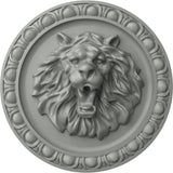 Ekena Millwork ROS08X08LI Lion Rosette, 7 3/4OD x 2P, Primed