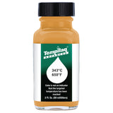 Tempil 24421 TEMPILAQ Advanced TL060 Temperature Indicating Liquid, 343 Degree C/650 Degree F, 2 oz.Ideal for Heat Treating, Bra