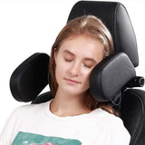 Aagna Car Seat Headrest Pillow, Head Neck Support Detachable, Premium Seat Held Pillow, 180 Degree Adjustable Both Sides Travel 