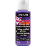 DecoArt Glamour Dust 2Ounce Purple Passion Glitter Paint