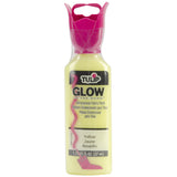 TULIP Dimensional Fabric Paint 65175 Dfpt 1.25Oz Glow Yellow, As Detailed