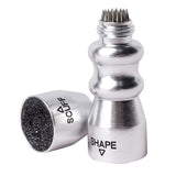 GSE 3-in-1 Pool Cue Tip Tool, Billiard Cue Stick Tip Tool, Billiard Cue Accessories Scuffer/Shaper/Aerator (Silver)