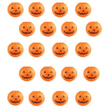 Jangostor 20 PCS Halloween Pumpkin Jack O Lantern Paper Lanterns for Parties, Garden Decoration, 8 Inches (Orange)