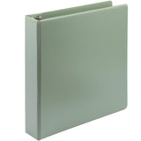 Samsill Plant-Based 1.5 Inch Durable D-Ring, Made in USA, View Binder, Eco-Friendly, USDA Certified Biobased, Single, Dusty Gree