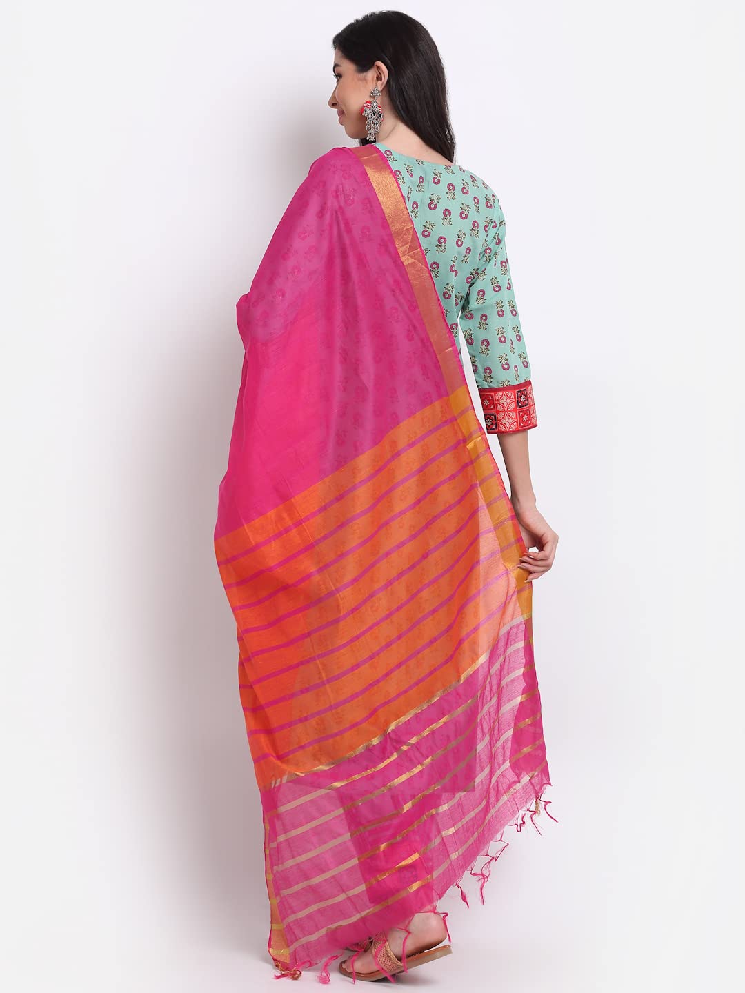 Anni Designer Women'S Cotton Straight Kurta With Pant & Dupatta (Dona Sea Green_Xl_Sea Green_X-Large),Sea Green,XL,Cotton Blend,Straight,