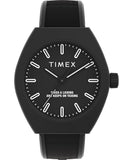 Timex Unisex Urban Pop 40mm Watch - Black Strap Black Dial Black Case