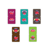 woopme 5 PCs Be My Valentine Magnetic Bookmark for Students Kids Book Lovers Readers Gift Magnetic Page Clips Folding