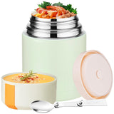 PARACITY Soup Jar for Hot Food Adults 27oz, Vacuum Food Jar of 316 Stainless Steel, Wide Mouth Insulated Food Container with Spo