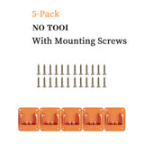 Crtbelfy Tool Holder Mount Compatible for Ridgid 18V Drill Tool Hanger Power Tool Storage -5 Pack