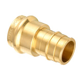 EFIELD 2 inch Press X 2 inch PEX-A Expansion Brass Coupling Adapter Fittings For Copper and Pex A Pipe Connection