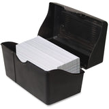 Advantus 45001 Index Card Holders, 3-Inch X5-Inch , Black