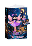 Pack of 10 Enchanted Fairy Pricness Return Gift Paper Bags|Made in India| Army Theme Carry Bags |Customize with name or message
