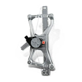 YHTAUTO Front Power Window Regulator Driver Side with 6-Pin Motor Assembly for Honda Civic 2006-2011, Sedan