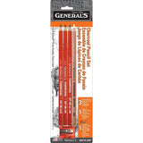 General Pencil Charcoal Pencil Kit with Eraser (557BP)