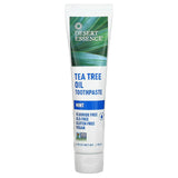 Desert Essence Tea Tree Oil Toothpaste - Mint - 6.25 Ounce - Refreshing Taste - Deep Cleans Teeth & Gums - Helps Fight Plaque - 