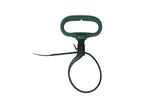 Southwire 58973440 CLPT04GR 4Inch Adjustable Heavy Duty Clamp Tie w/Rotating Handle; Reusable Zip Down Cable; Green