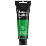 Liquitex BASICS Acrylic Paint, 118ml (4oz) Tube, Light Green Permanent