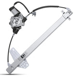 YHTAUTO Rear Power Window Regulator Passenger Side with 2-Pin Motor Assembly for Nissan Titan 2004-2015 Extended/Crew Cab Pickup