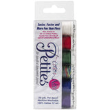 Sulky Sampler 12wt Cotton Petites, Winter Assortment, 6Pack