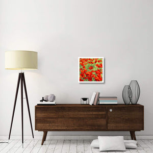 Poppies-Paper Art-20,,X20,,