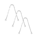 Nurpi Steel Zig Zag Tongue Cleaner For Adults Easy To Use For Men & Women Pack Of 3 Stainless Steel Oral Care Tool