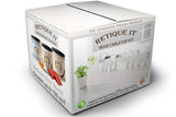 Retique It Liquid Wood Countertop Kit with Wood Gel Stain - Genuine Wood Finished countertops (64 oz (All Countertops), 98 White