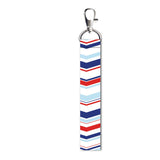 Isee 360 Line Pattern Lanyard Bag Tag With Swivel Lobster For Gift Luggage Bags Backpack Laptop Bags Students Workers Travelers 