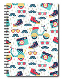 A5 Size Ruled Pages Graphic Diary 12