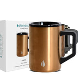 Elemental Insulated Coffee Mug - Triple-Wall Stainless Steel Summit Travel Cup for Hot and Cold Drinks - Thermal Coffee Mug with