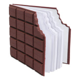 Bhavya Optic Sunshades Small Chocolate Scented Diary Memo Notebook In Rectangular Chocolate Bite Shape With Original Chocolate S